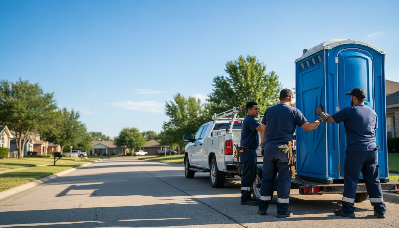Portable Toilet Rental in Medora, IL near me